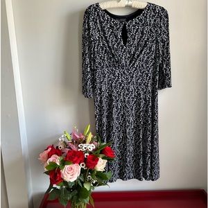 Vtg Jessica Howard Floral A-line Dress